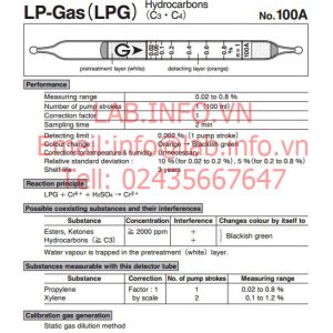 Test thử nhanh khí Liquid petroleum gasLPG