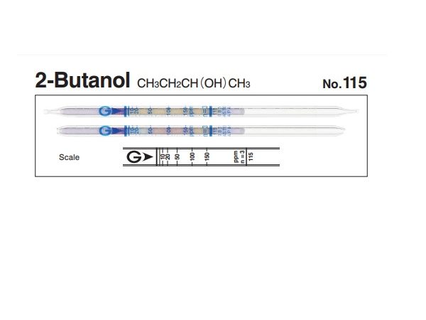 Ống phát hiện khí 2-Butanol